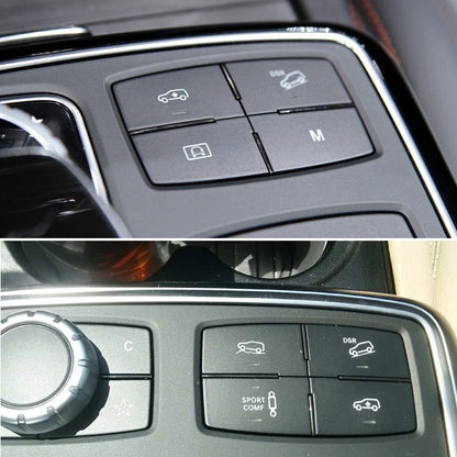 Car Model A2 Downhill Auxiliary Switch Shift Button for Mercedes-Benz GL GLE Class W166, Left Driving, A2