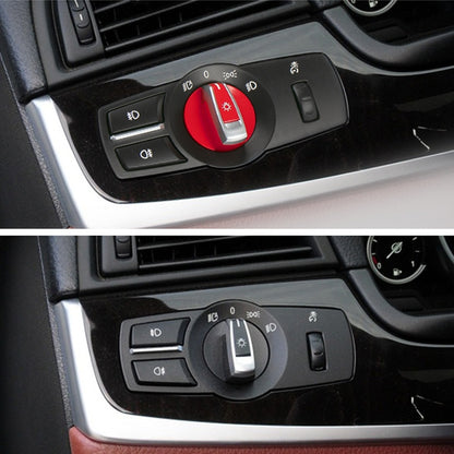 Car Headlight Switch Panel for BMW 5 Series 2010-2017, Left Driving Standard Version, Headlight Switch Panel Standard Version