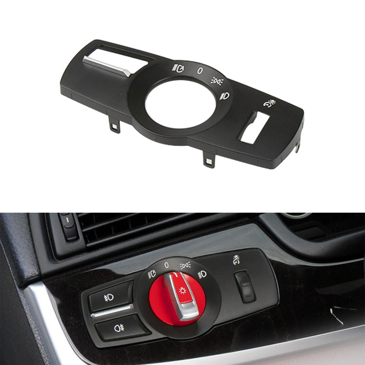 Car Headlight Switch Panel for BMW 5 Series 2010-2017, Left Driving Standard Version, Headlight Switch Panel Standard Version