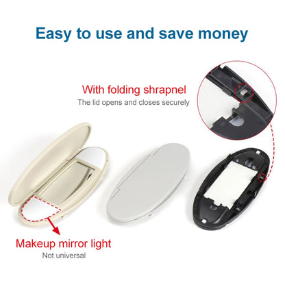 Car Sunshade Makeup Mirror Sun Visor for BMW mini R50R56, Left Driving