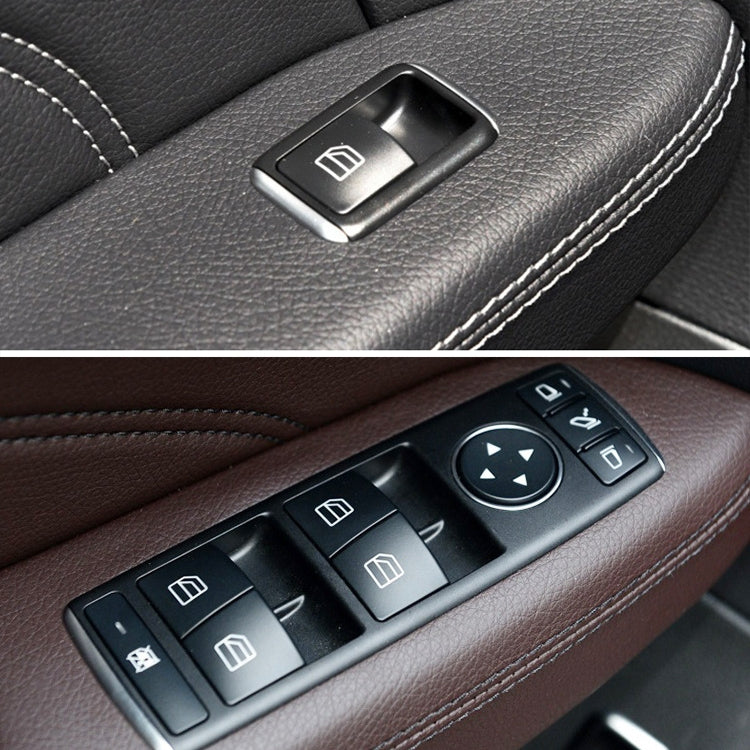 Car Window Glass Lift Switch for Mercedes-Benz W166, Left Driving Low Configuration Version, Low Configuration