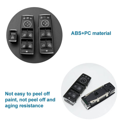 Car Window Glass Lift Switch for Mercedes-Benz W166, Left Driving High Configuration Version, High Configuration