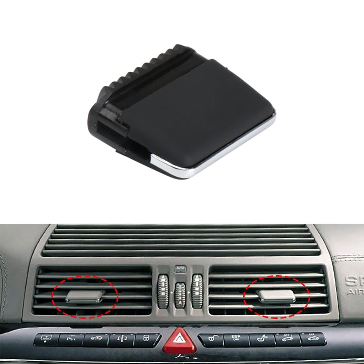 Car Middle Air Conditioning Exhaust Switch Paddle for Mercedes-Benz S Class W220 1998-2005, Left Driving, Middle (Black), Middle (Grey), Middle (Khaki), Middle (Beige)
