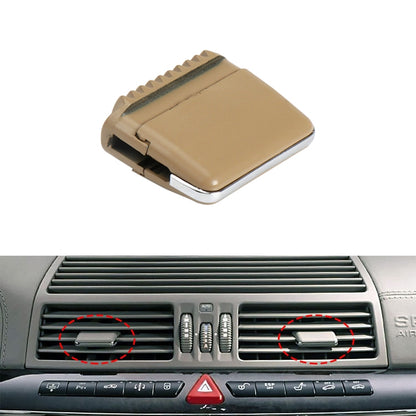 Car Middle Air Conditioning Exhaust Switch Paddle for Mercedes-Benz S Class W220 1998-2005, Left Driving, Middle (Black), Middle (Grey), Middle (Khaki), Middle (Beige)