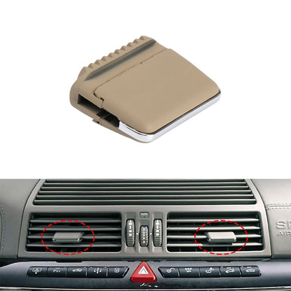 Car Middle Air Conditioning Exhaust Switch Paddle for Mercedes-Benz S Class W220 1998-2005, Left Driving, Middle (Black), Middle (Grey), Middle (Khaki), Middle (Beige)