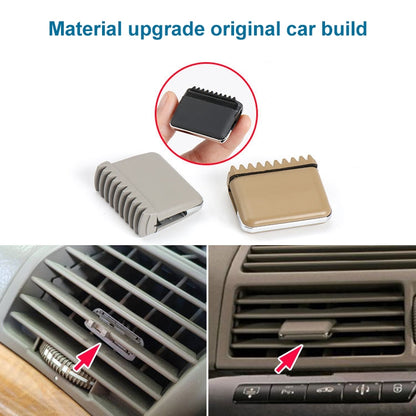 Car Middle Air Conditioning Exhaust Switch Paddle for Mercedes-Benz S Class W220 1998-2005, Left Driving, Middle (Black), Middle (Grey), Middle (Khaki), Middle (Beige)