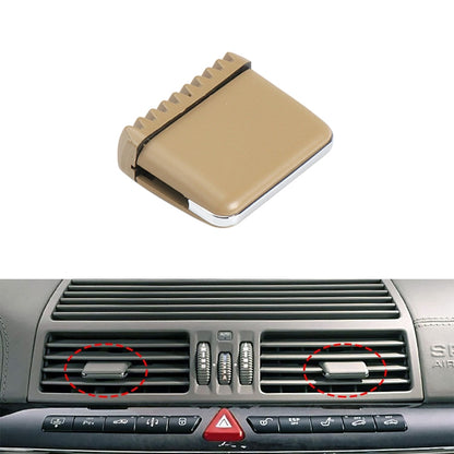 Car Left and Right Side Air Conditioning Exhaust Switch Paddle for Mercedes-Benz S Class W220 1998-2005, Left Driving, Left and Right Side (Khaki), Left and Right Side (Beige), Left and Right Side (Black), Left and Right Side (Grey)