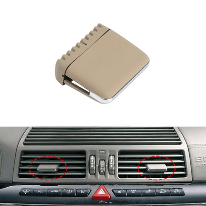 Car Left and Right Side Air Conditioning Exhaust Switch Paddle for Mercedes-Benz S Class W220 1998-2005, Left Driving, Left and Right Side (Khaki), Left and Right Side (Beige), Left and Right Side (Black), Left and Right Side (Grey)