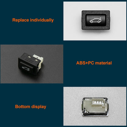 Car Trunk Switch Button Assembly for BMW F30, Left Driving, Assembly for BMW F30