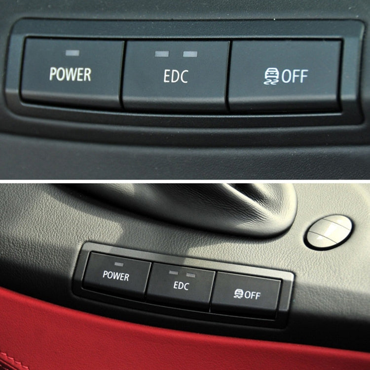 Car No. 2 Center Console Switch Button for BMW 3 Series M3 2005-2012, Left Driving, No. 2