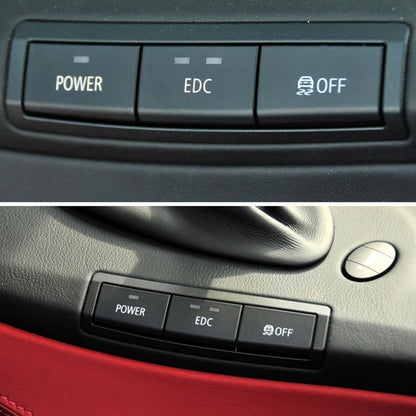Car No. 3 Center Console Switch Button for BMW 3 Series M3 2005-2012, Left Driving, No. 3
