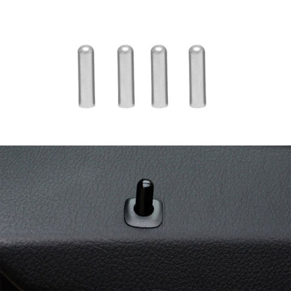 4 in 1 Car Door Latch Pin Door Screw Knob Cap Cover Trim for BMW F10, Left Driving, For BMW F10 (Gold), For BMW F10 (Blue), For BMW F10 (Red), For BMW F10 (Silver)