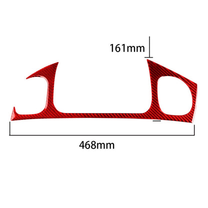 Carbon Fiber Car Front Passenger Seat Air Outlet Sticker for Chevrolet Corvette C5 1998-2004, Left Drive, Passenger Seat Air Outlet Sticker