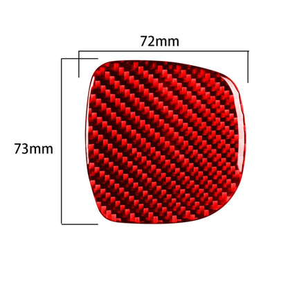 Carbon Fiber Car Cup Holder Sticker for Chevrolet Corvette C5 1998-2004, Left Drive, Car Cup Holder Sticker