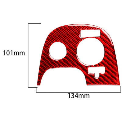 Carbon Fiber Car Traction Control Sticker for Chevrolet Corvette C5 2000-2004, Left Drive, Traction Control Sticker B