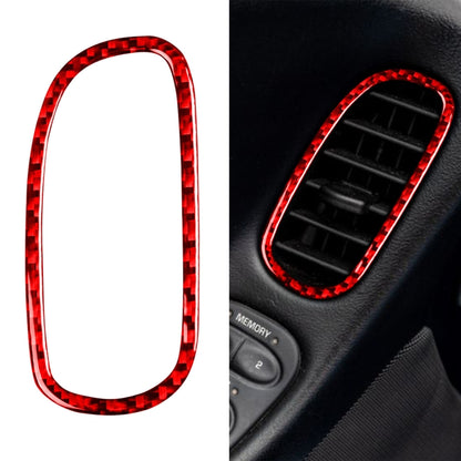 2 in 1 Car Carbon Fiber Driver Side Air Vent Sticker for Chevrolet Corvette C5 1998-2004, Left Drive, Driver Side Air Vent Sticker