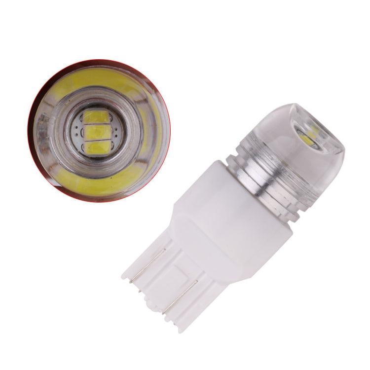 10pcs T20 3157 DC12V / 0.24W / 0.02A / 60LM Car LED Brake Light, Shell Random Color Delivery, T20