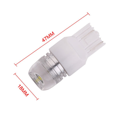 10pcs T20 3157 DC12V / 0.24W / 0.02A / 60LM Car LED Brake Light, Shell Random Color Delivery, T20