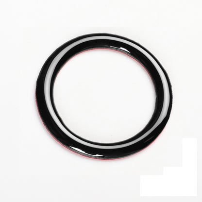 For BMW 3 Series E90/E92/E93 2009-2012 Car One-button Start Carbon Fiber Trim Ring, Left and Right Drive Universal, Car One-button Start