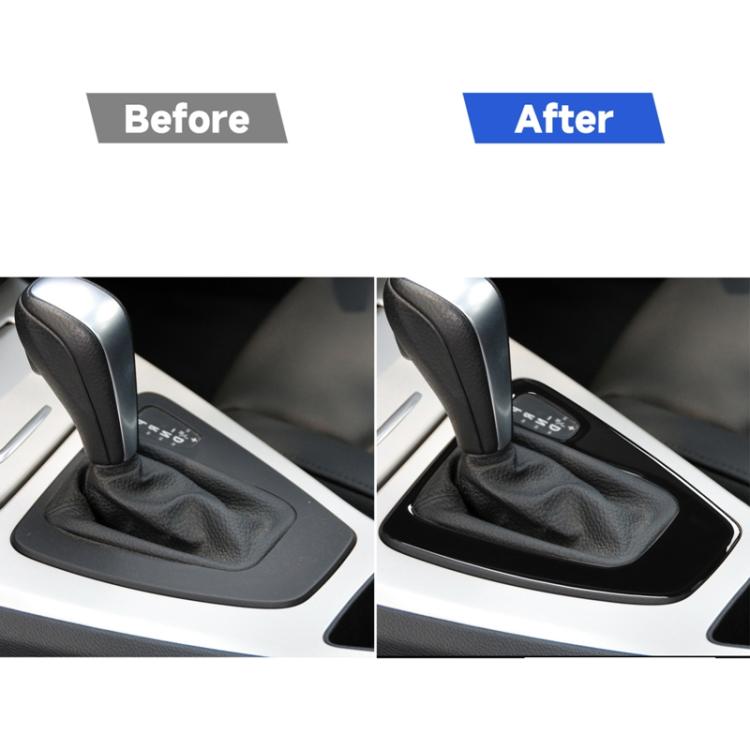 For BMW 3 Series E90/E92 2005-2012 Car Gear Panel Decoration Sticker, Right Drive, Car Gear Panel, Right Drive