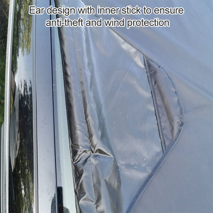 Car Folding Sunshade Front Gear Oxford Cloth Brace Snow Cover, Size: 167cm x 120cm, Size: 167cm x 120cm