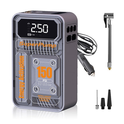 7.4V Wired Portable Car Tire Air Pump, Wired