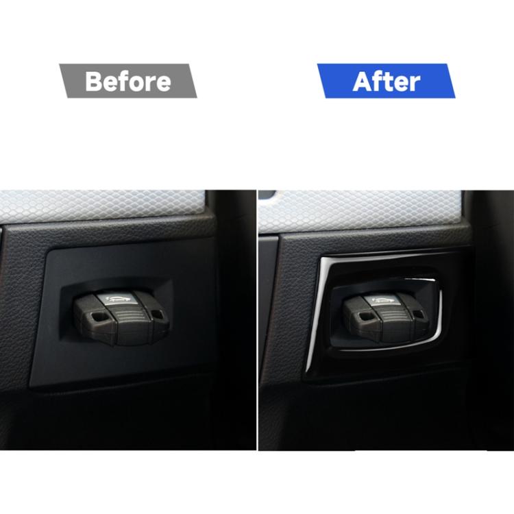 For BMW 3 Series E90 2005-2012 Car Ignition Switch Keyhole Decorative Sticker, Right Drive, Car Ignition Switch Keyhole, Right Drive