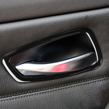 For BMW 3 Series E90 2005-2012 4pcs Car Door Handle Decorative Sticker, Left and Right Drive Universal, Car Door Handle