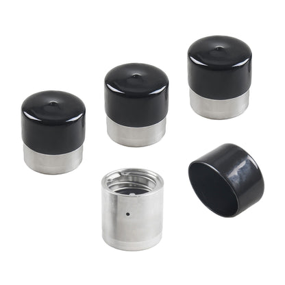 4 in 1 1.98 inch Stainless Steel Boat Trailer Hub Bearings with Protective Covers, Trailer Hub Bearings