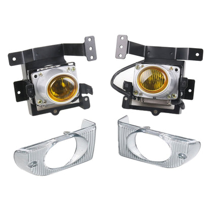 For Honda Civic 4-door 1992-1995 Car Front Fog Lamp with Switch Button, For Honda Civic 4-door 1992-1995