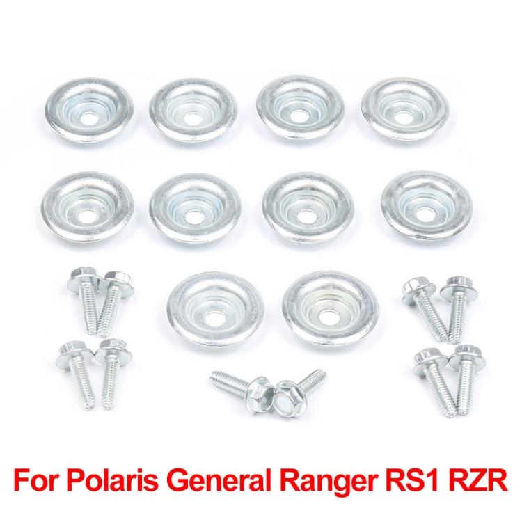 For Polaris General Ranger RS1 Beach Car Modified UTV Skid Plate Washer Bolts, For Polaris General Ranger RS1