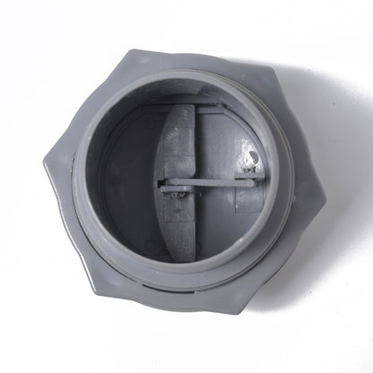 Universal 60mm Round AC Air Outlet Vent for RV Bus Boat Yacht Auto Air Conditioner Vent Replacement Parts Car Accessories, A Style (Grey), A Style (Black)