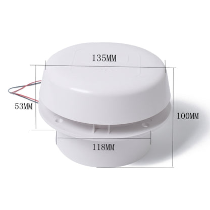 Mushroom Shape 12V White Volt  RV Roof Mute Air Vent Fan Camper Travel Trailer, A0673
