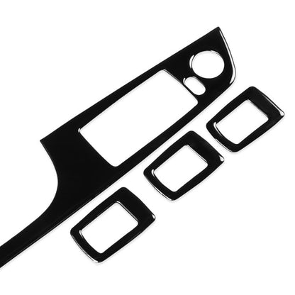 For BMW 3 Series E90/320i/325i 2005-2012 Car Left Drive Window Lifting Panel without Folding Key Decorative Sticker, Diameter: 35.8cm, Car Left Drive Window Lifting Panel without Folding Key, Diameter: 35.8cm