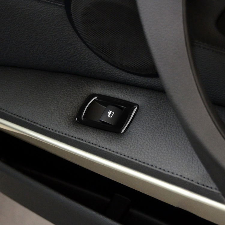 For BMW 3 Series E90/320i/325i 2005-2012 Car Left Drive Window Lifting Panel without Folding Key Decorative Sticker, Diameter: 37.8cm, Car Left Drive Window Lifting Panel without Folding Key, Diameter: 37.8cm