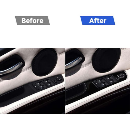 For BMW 3 Series E90/320i/325i 2005-2012 Car Left Drive Window Lifting Panel without Folding Key Decorative Sticker, Diameter: 37.8cm, Car Left Drive Window Lifting Panel without Folding Key, Diameter: 37.8cm