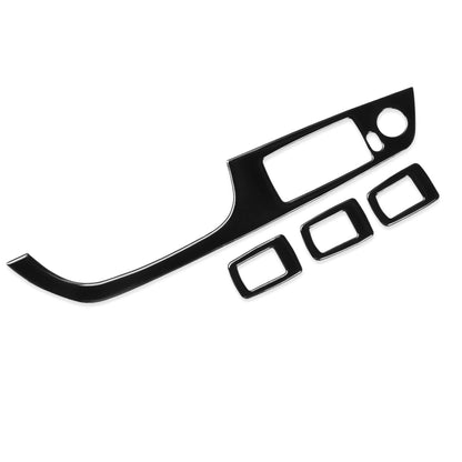 For BMW 3 Series E90/320i/325i 2005-2012 Car Left Drive Window Lifting Panel without Folding Key Decorative Sticker, Diameter: 37.8cm, Car Left Drive Window Lifting Panel without Folding Key, Diameter: 37.8cm
