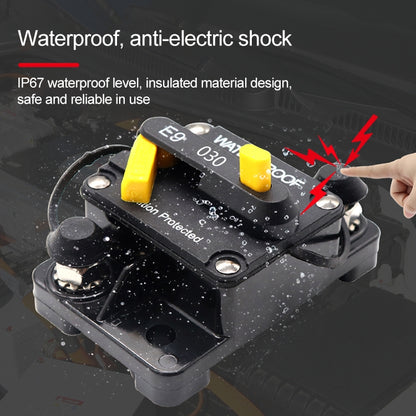 Off-road Vehicle / Automatic 40A Manual Circuit Breaker Overcurrent Protector, 40A