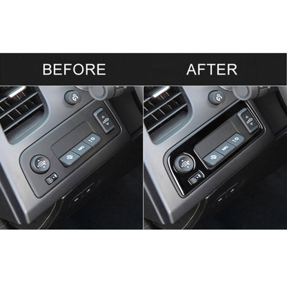 For Chevrolet Corvette C7 2014-2019 Car Headlight Switch Decorative Sticker, Left Drive, Headlight Switch
