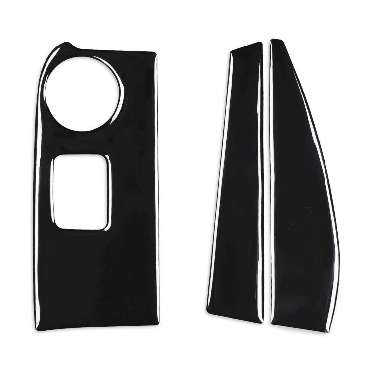 For Chevrolet Corvette C7 2014-2019 3 in 1 Car Navigation Side Decorative Sticker, Left Drive, Navigation Side