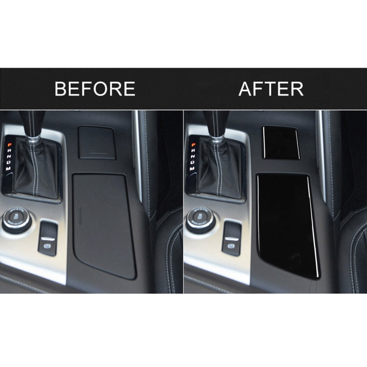 For Chevrolet Corvette C7 2014-2019 Car Water Cup Holder Cover Decorative Sticker, Left Drive, Water Cup Holder Cover