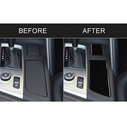 For Chevrolet Corvette C7 2014-2019 Car Water Cup Holder Cover Decorative Sticker, Left Drive, Water Cup Holder Cover