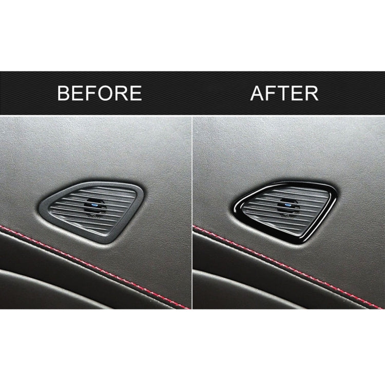 For Chevrolet Corvette C7 2014-2019 Car Door Horn Decorative Sticker, Left Drive, Door Horn