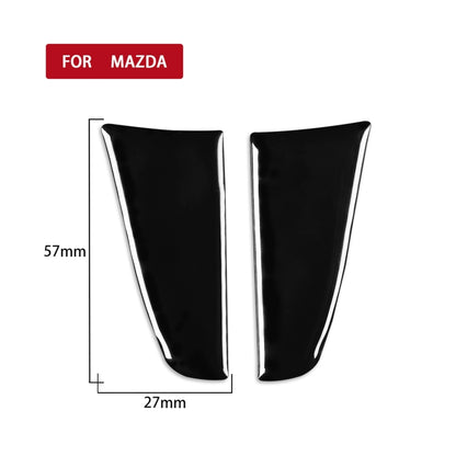 For Mazda 3 Axela 2010-2013 Car Steering Wheel Below Decorative Sticker, Left and Right Drive Universal, Central Display Screen