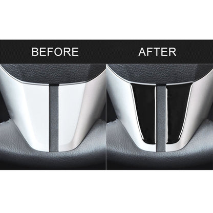 For Mazda 3 Axela 2010-2013 Car Steering Wheel Below Decorative Sticker, Left and Right Drive Universal, Central Display Screen