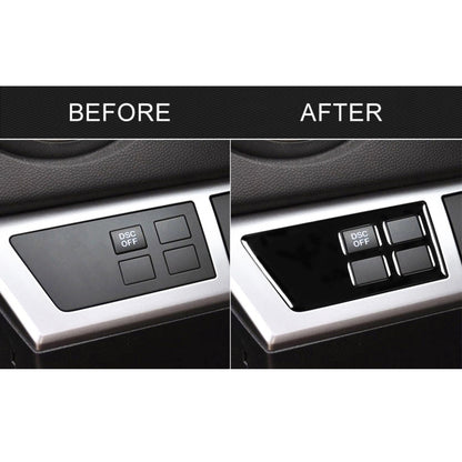 For Mazda 3 Axela 2010-2013 Car Headlight Switch Decorative Sticker, Left Drive, Headlight Switch, Left Drive