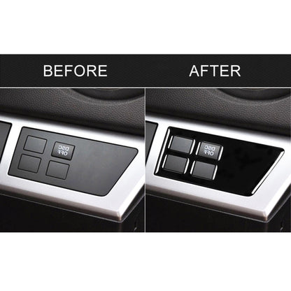 For Mazda 3 Axela 2010-2013 Car Headlight Switch Decorative Sticker, Right Drive, Headlight Switch, Right Drive