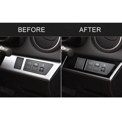 For Mazda 3 Axela 2010-2013 Car Headlight Switch Panel Decorative Sticker, Right Drive, Headlight Switch Panel, Right Drive