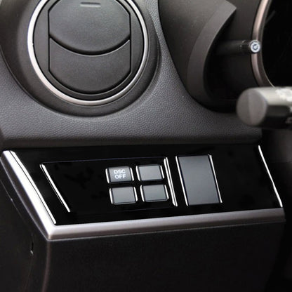 For Mazda 3 Axela 2010-2013 Car Headlight Switch Panel Set Decorative Sticker, Left Drive, Headlight Switch Panel Set, Left Drive