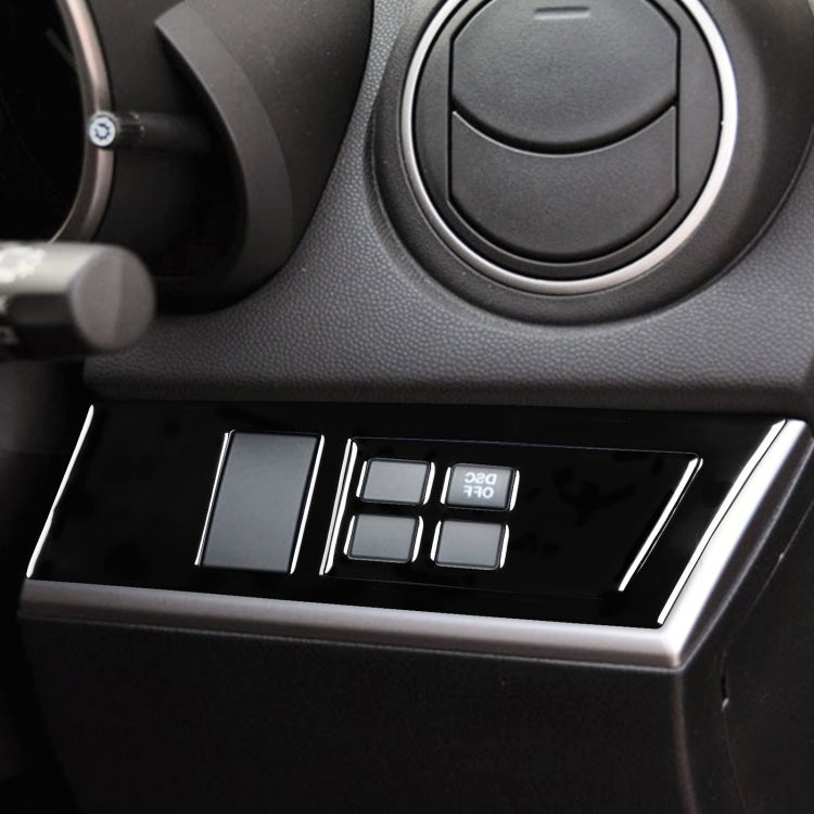 For Mazda 3 Axela 2010-2013 Car Headlight Switch Panel Set Decorative Sticker, Right Drive, Headlight Switch Panel Set, Right Drive